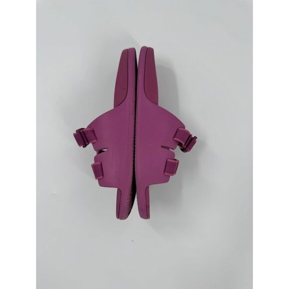 Chaco Kids Chillos Outskirt Fuchsia Slide Sandals K5 Durable Rubber Sole Casual - Picture 7 of 10